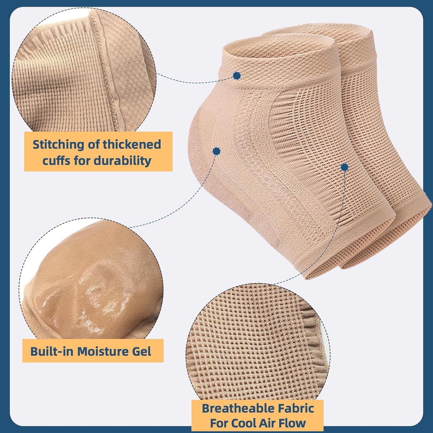 Calcetines Hidratantes para Talones Agrietados Mickee - 2 Pares