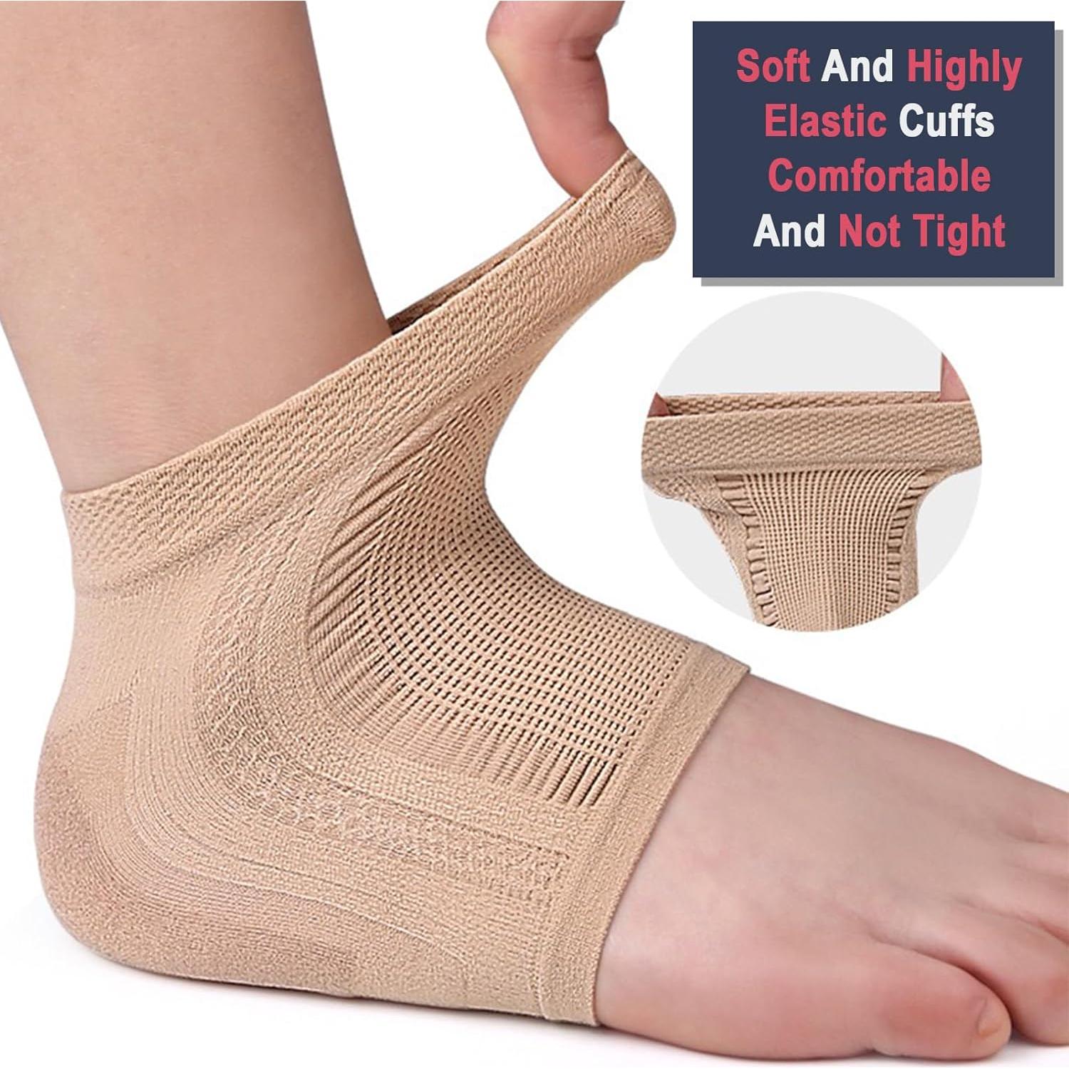 Calcetines Hidratantes para Talones Agrietados Mickee - 2 Pares