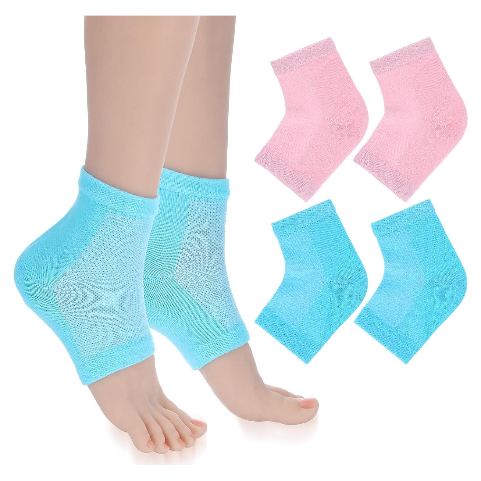 Calcetines hidratantes de talón YUXIANLB - 2 pares