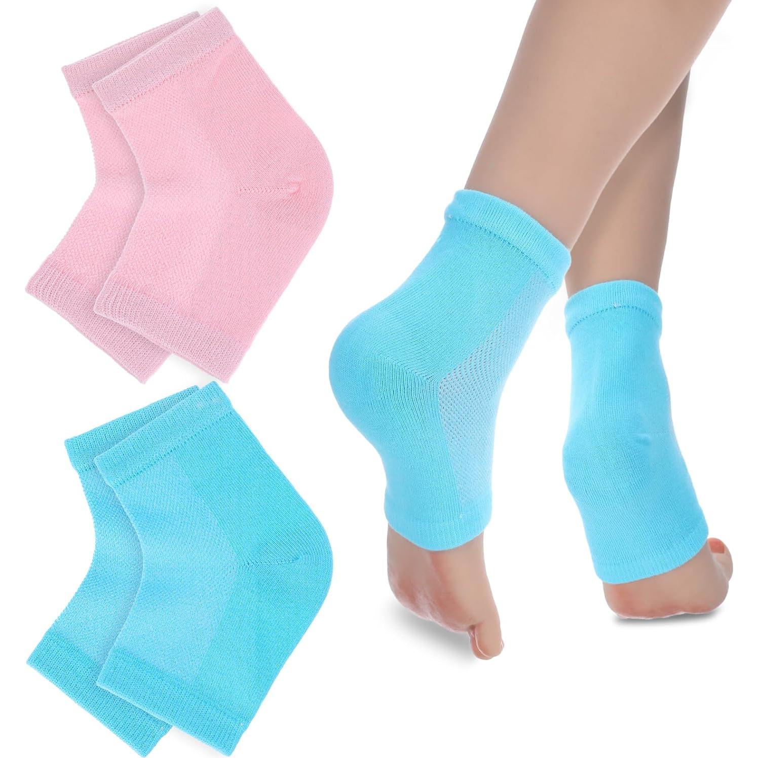 Calcetines hidratantes de talón YUXIANLB - 2 pares