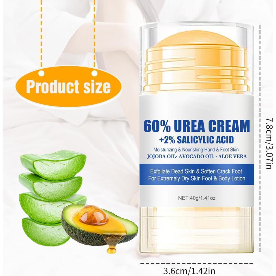 Crema Hidratante Anti-Grietas para Pies Cecurpo 60% 1 Unidad