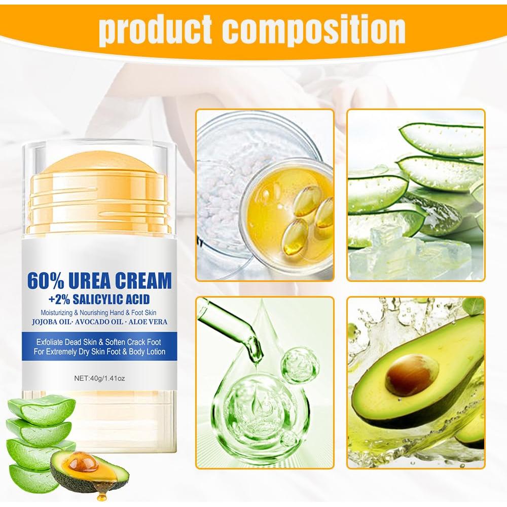 Crema Hidratante Anti-Grietas para Pies Cecurpo 60% 1 Unidad