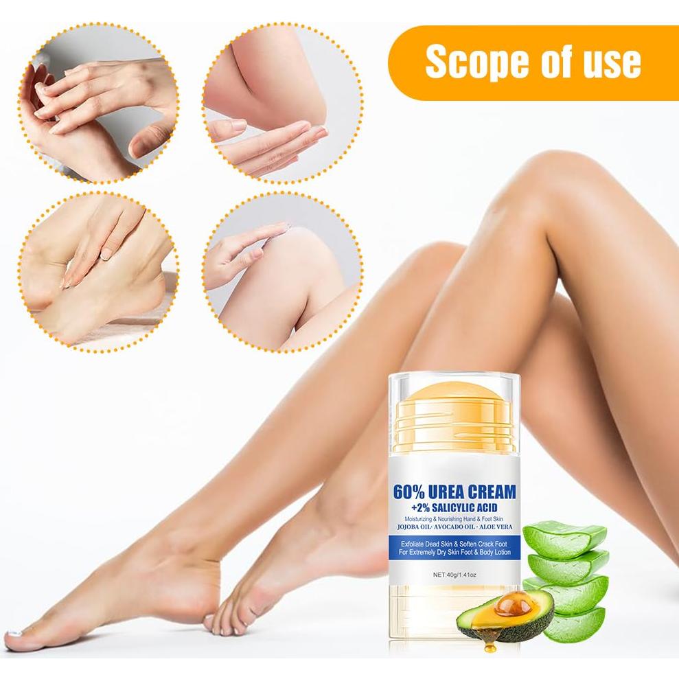 Crema Hidratante Anti-Grietas para Pies Cecurpo 60% 1 Unidad