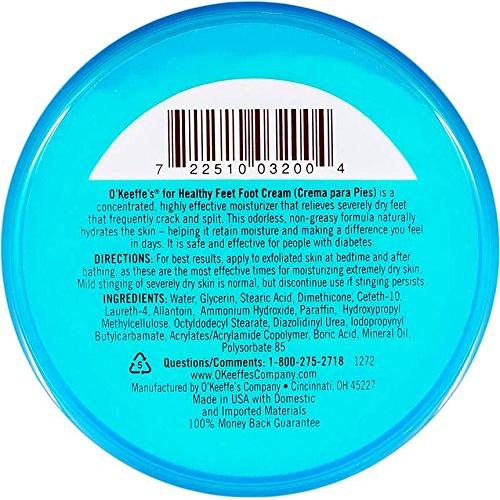 Set de Calcetines de Gel Hidratante y Crema O'Keeffe para Talones