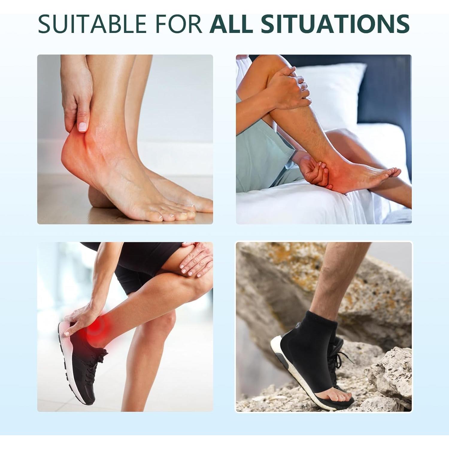 Calcetines de Compresión Promifun para Talón de Aquiles - 1 Par