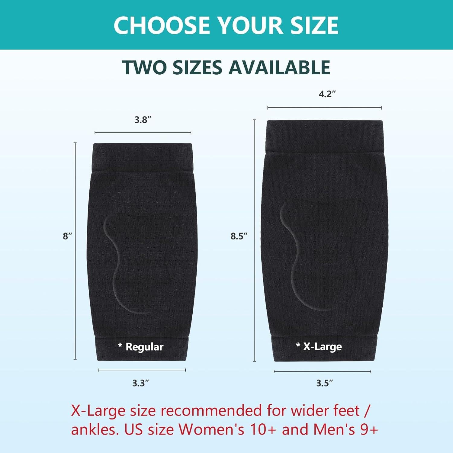 Calcetines de Compresión Promifun para Talón de Aquiles - 1 Par