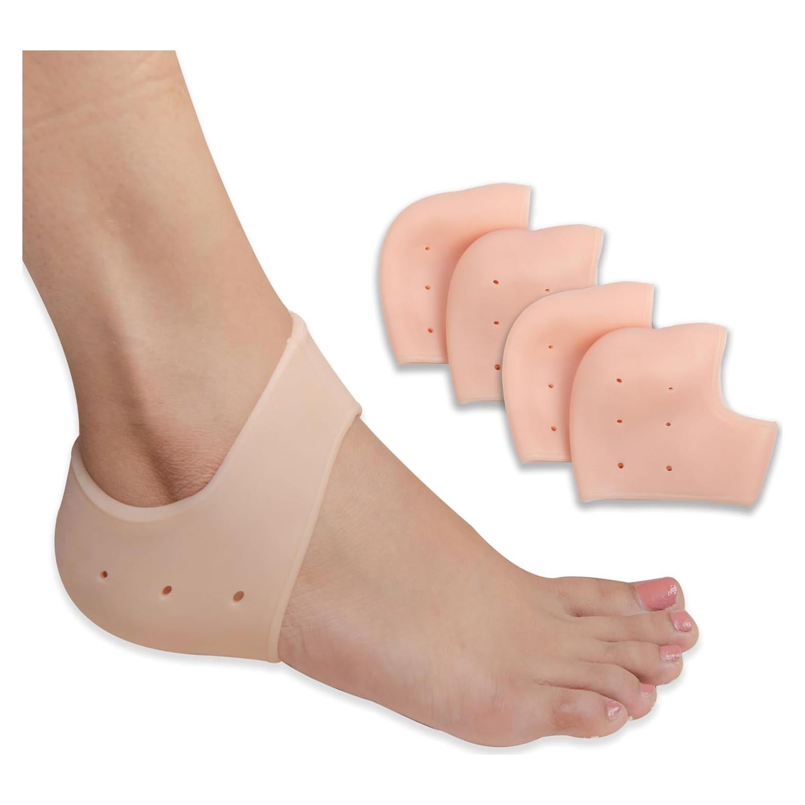 Protectores de Talón de Silicona Wonder Care - Alivio Ampollas