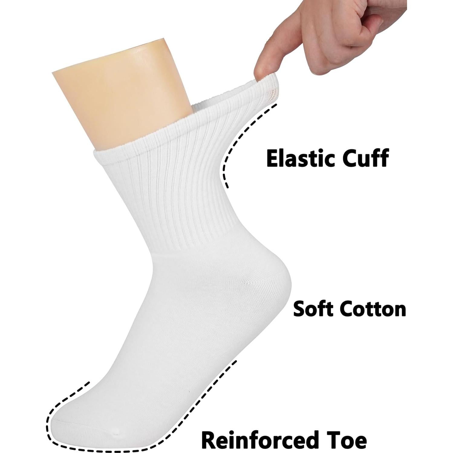 Calcetines Casual para Mujeres BomKinta - 6 Pares Talla 5-10