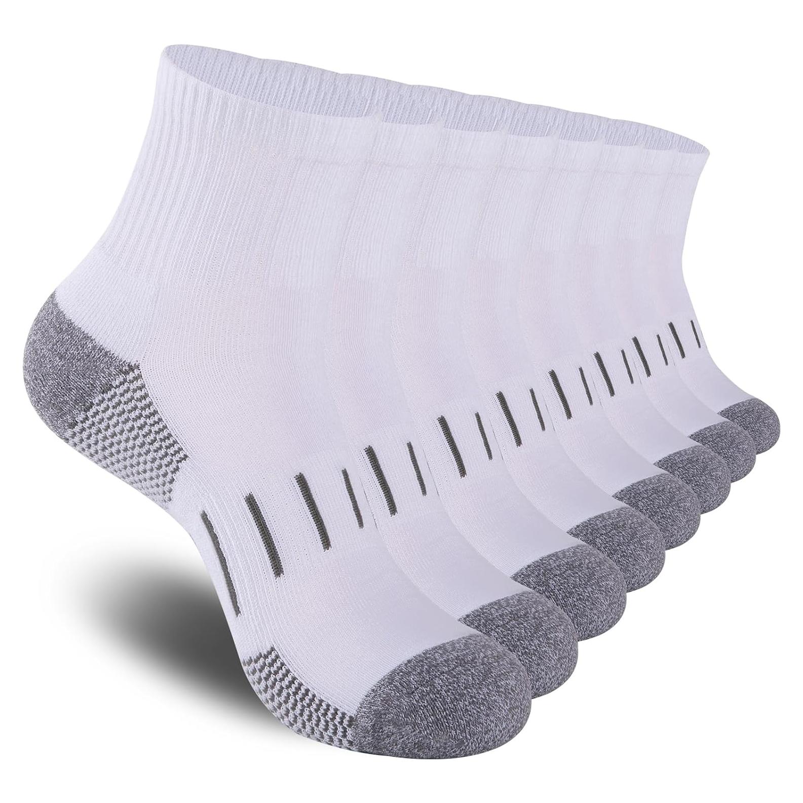 Calcetines Deportivos Heatuff para Hombre hasta el Tobillo - 8 Pares