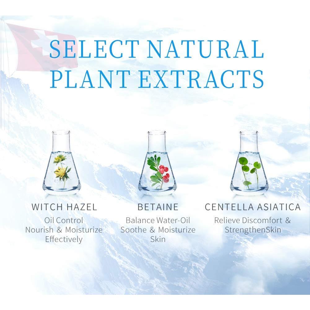 Mascarilla Facial Hidratante WIS - 10 Paquetes con Ácido Hialurónico