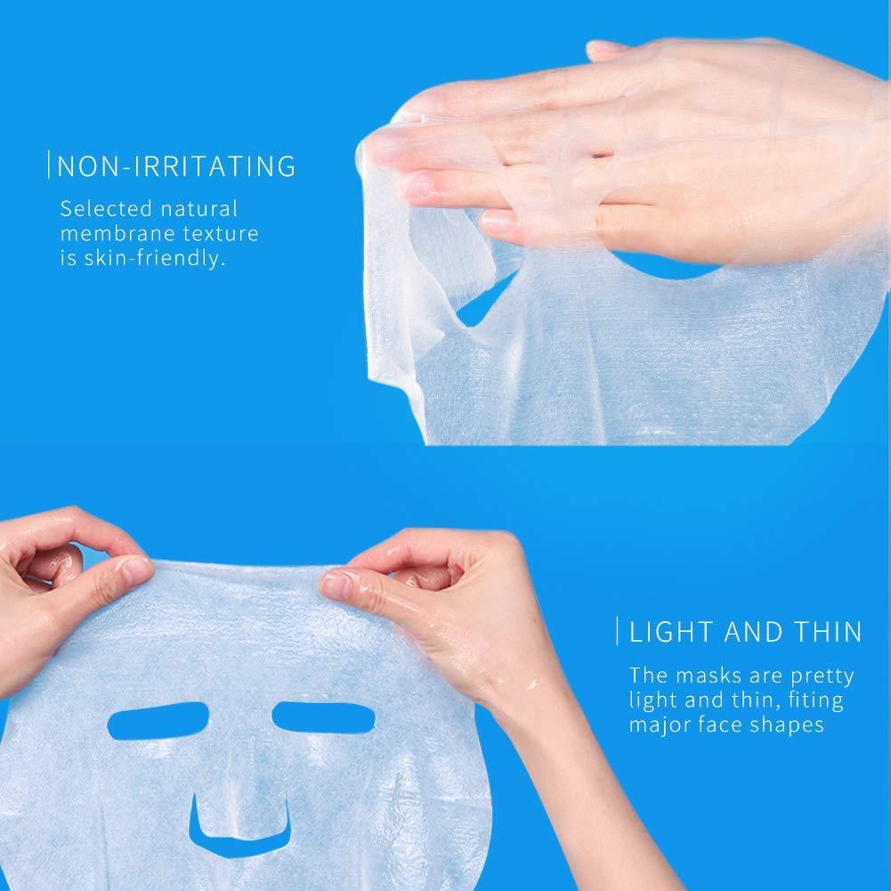 Mascarilla Facial Hidratante WIS - 10 Paquetes con Ácido Hialurónico