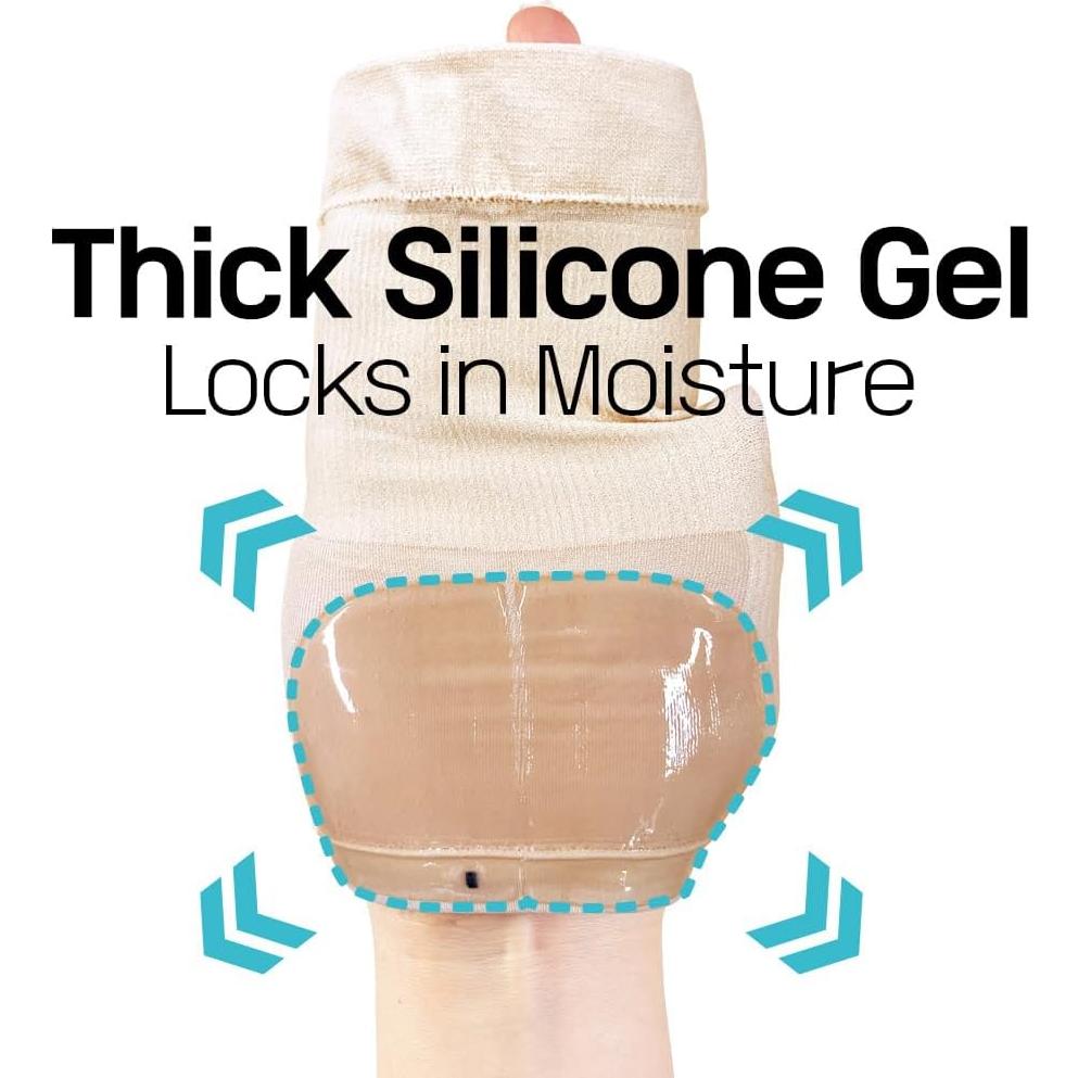 Calcetines Hidratantes HiMedi para Talones Agrietados - 2 Pares