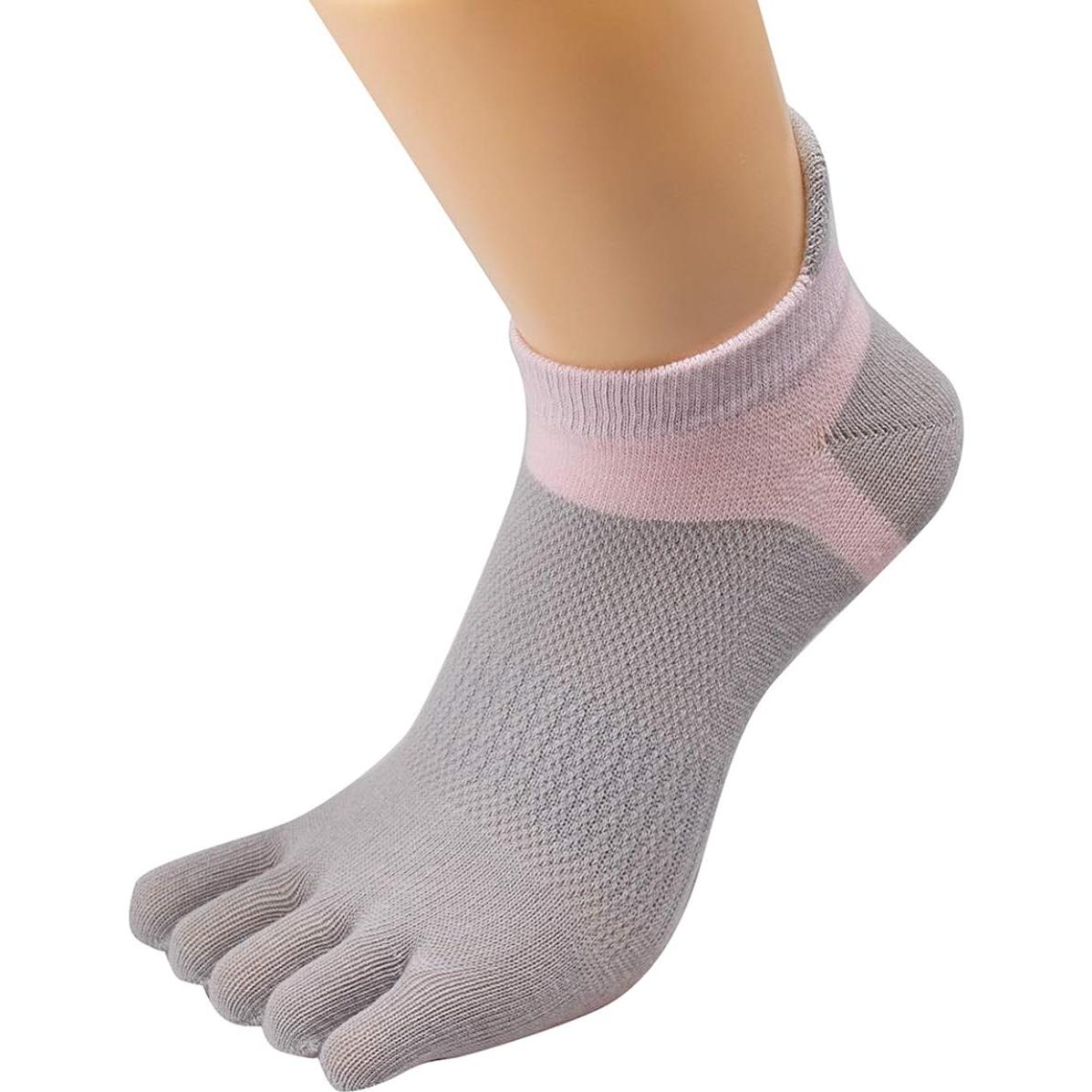 Calcetines de Dedo Fasot para Mujeres 6 Paquetes Transpirables