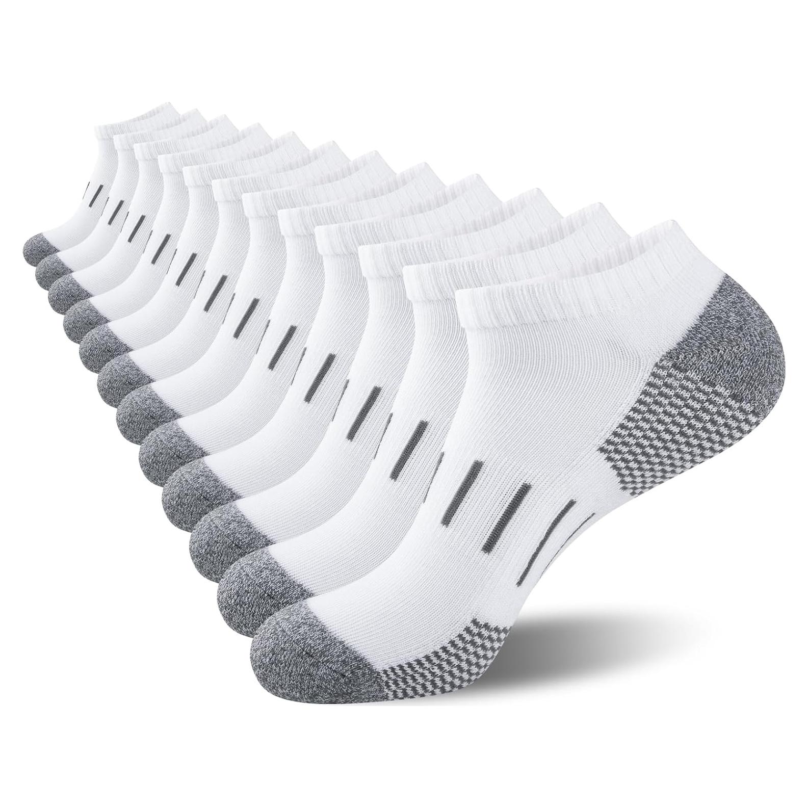 Calcetines Deportivos Heatuff para Hombre con Compresión 6 Paquetes