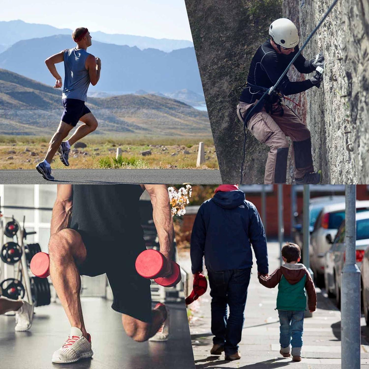 Calcetines Deportivos Heatuff para Hombre con Compresión 6 Paquetes