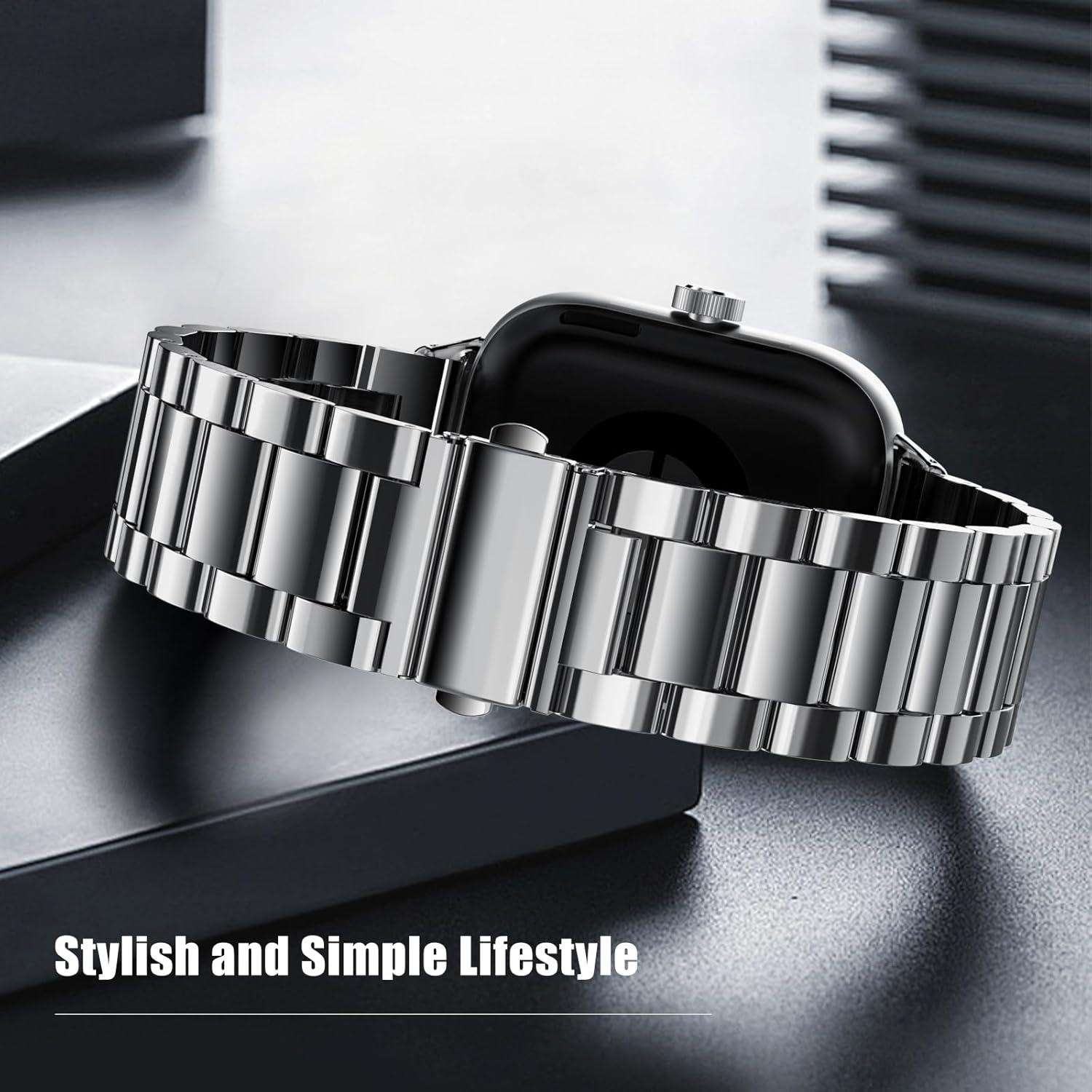 TiMOVO Banda Acero Inoxidable para Xiaomi Redmi Watch 4