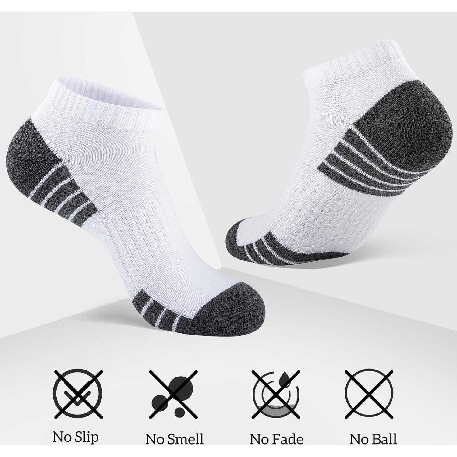 Calcetines de Tobillo Acolchados Heatuff para Hombres - 7 Pares