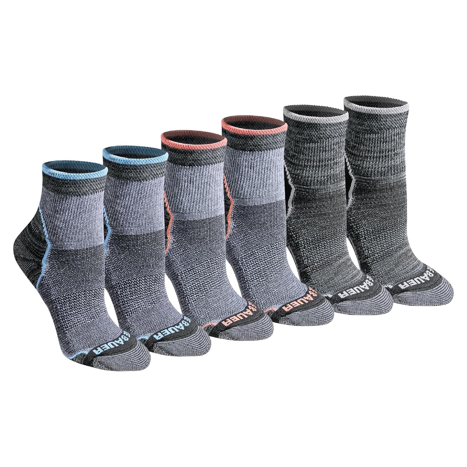 Calcetines Dura Dri para Mujeres Eddie Bauer - 6 Pares Medianos