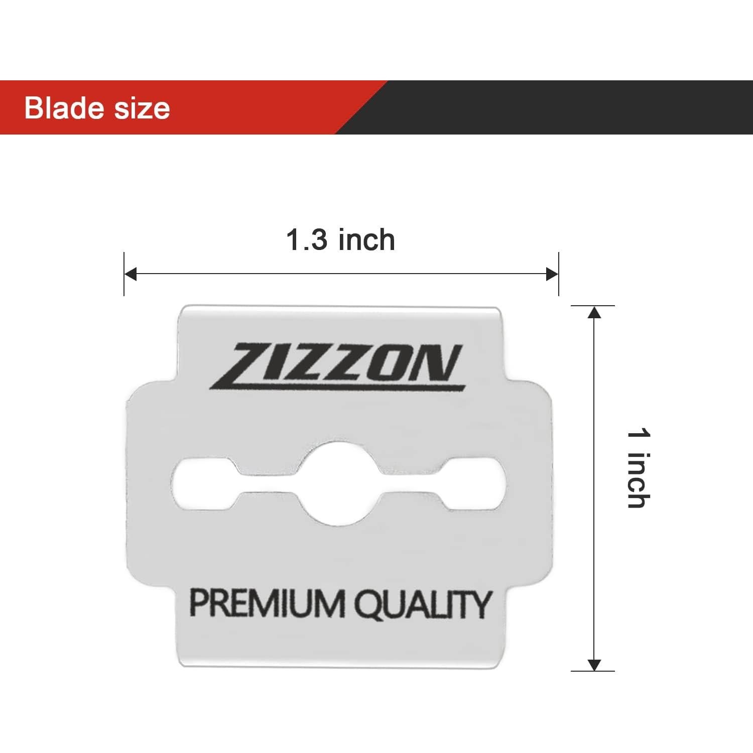 Cuchillas de Repuesto ZIZZON para Raspador de Callos 100 Pzas