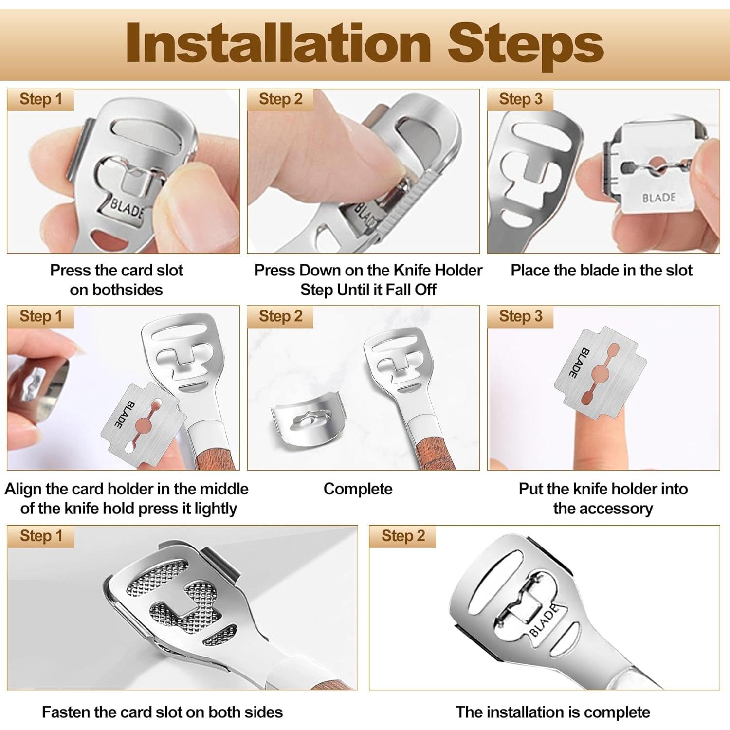 Kit Removedor de Callos para Pies Qneiaym - 53 Piezas