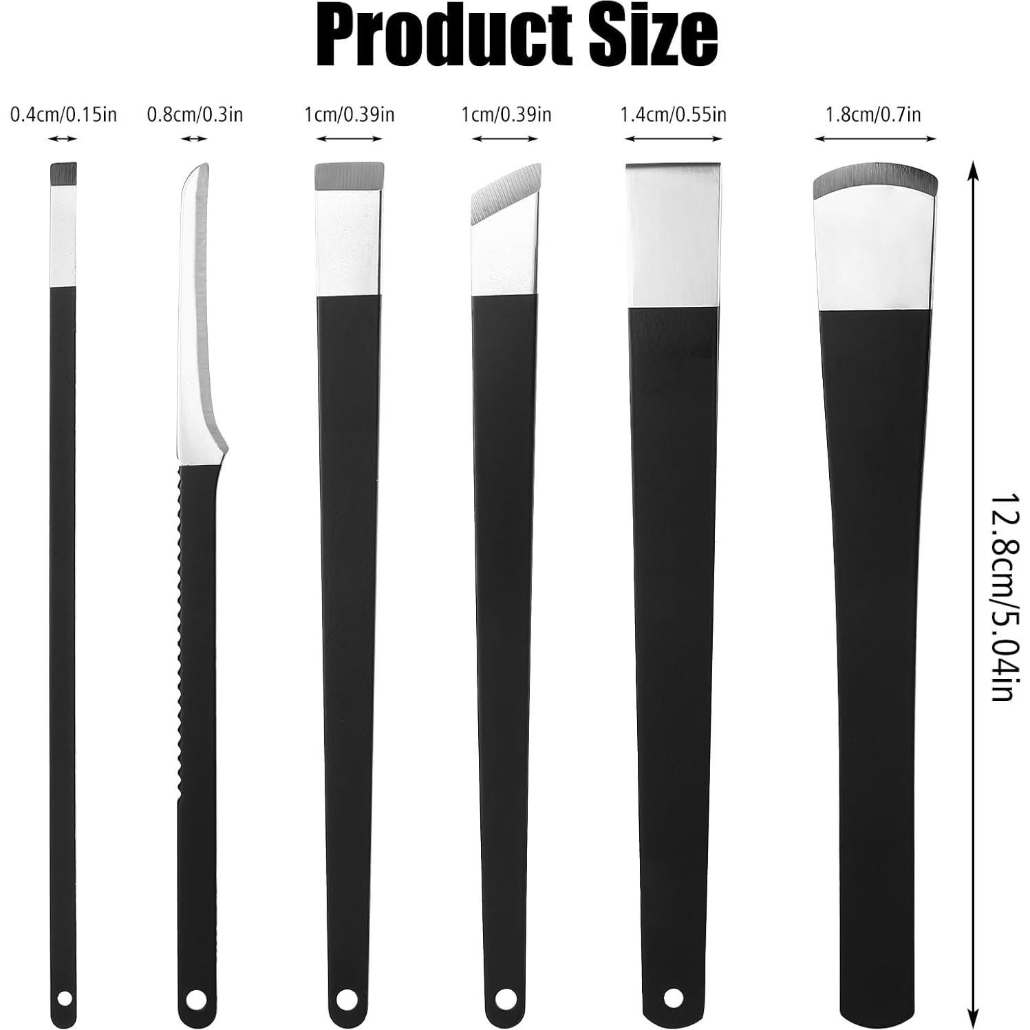 Kit de Pedicura Profesional Cobee 6 Piezas Acero Inoxidable