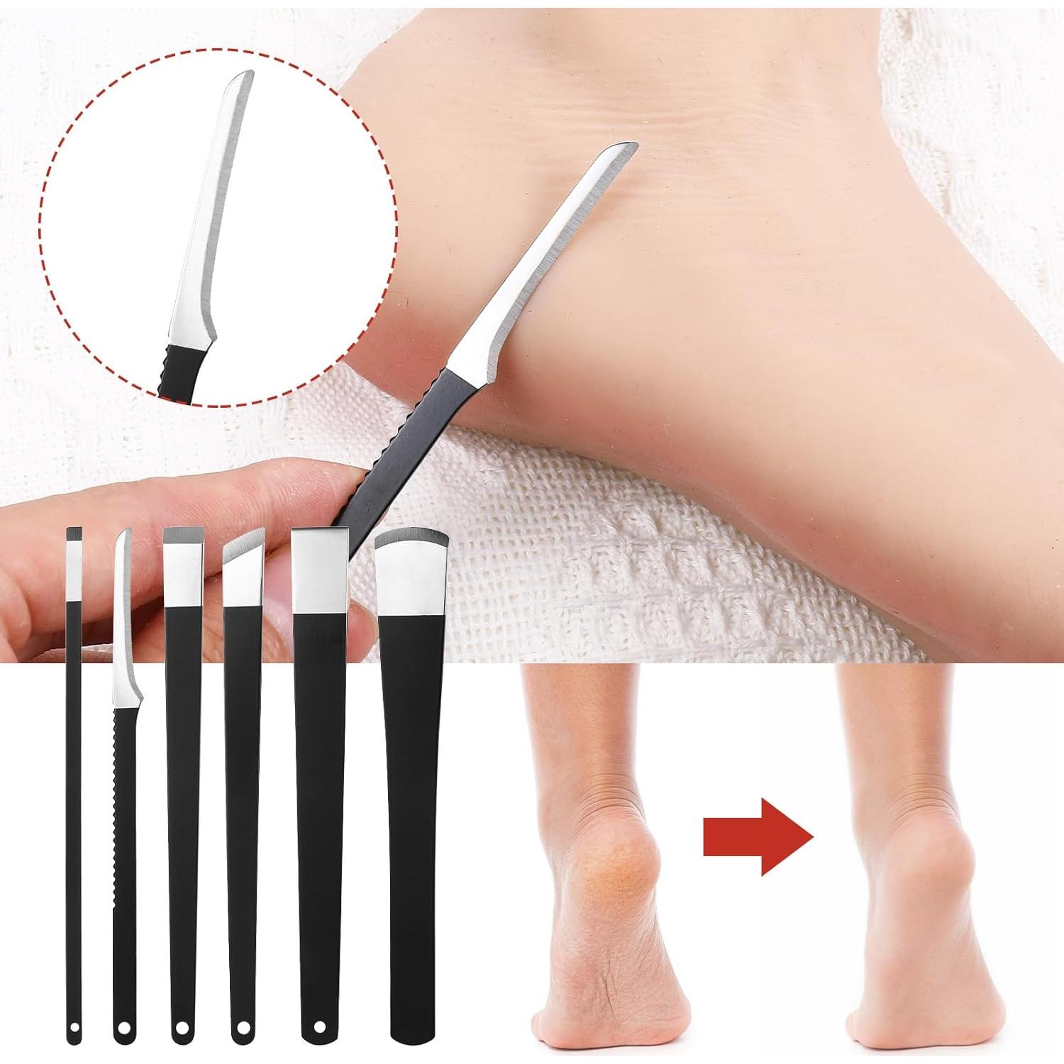 Kit de Pedicura Profesional Cobee 6 Piezas Acero Inoxidable