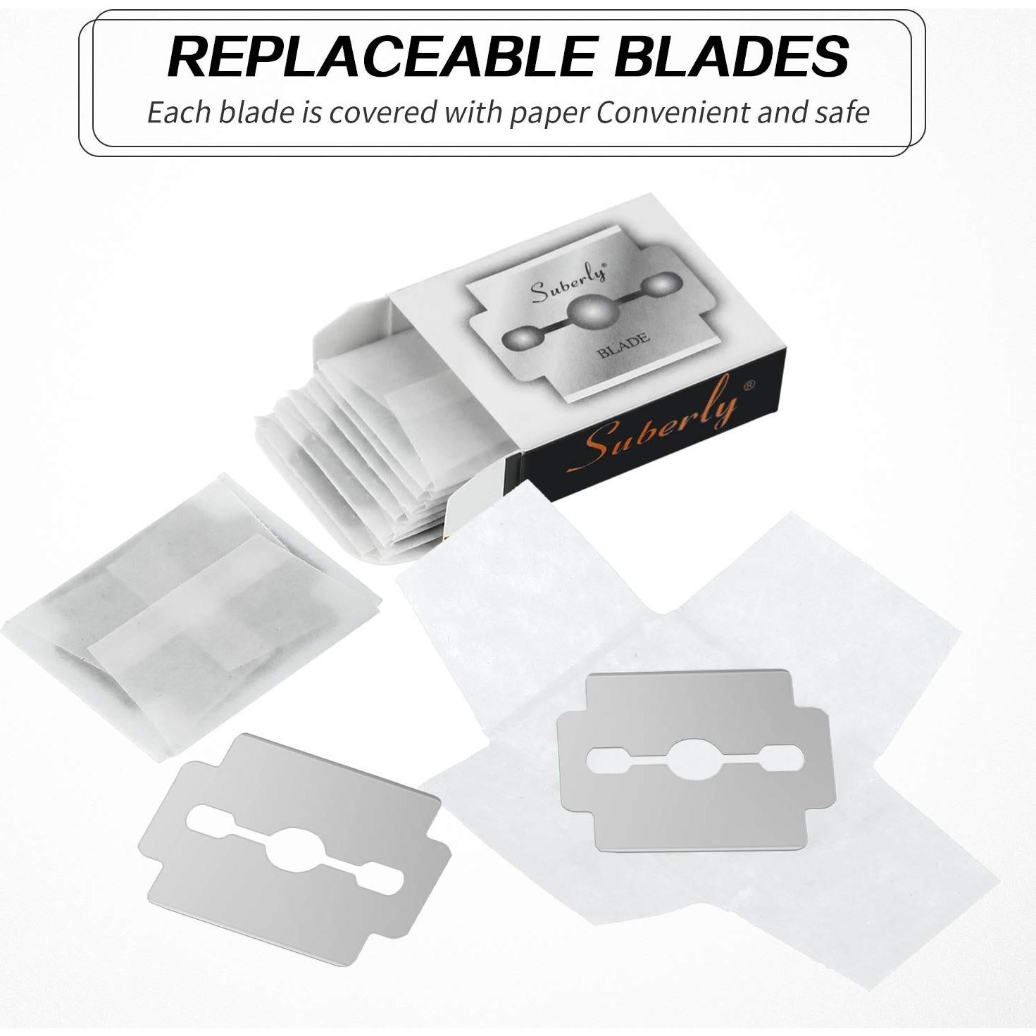 50 Cuchillas de Repuesto Mudder para Raspador de Callos