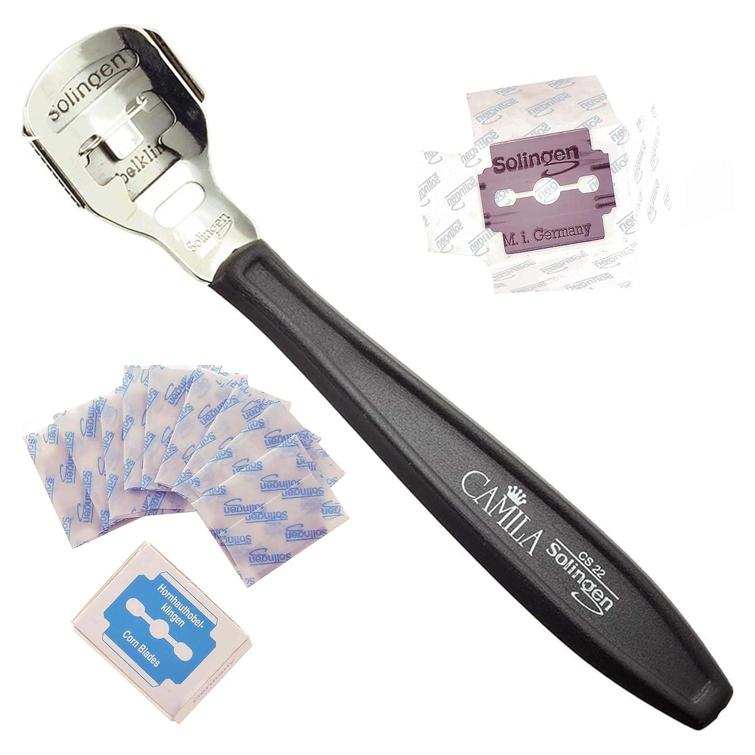 Removedor de Callos Corn Plane Camila Solingen con 10 Cuchillas