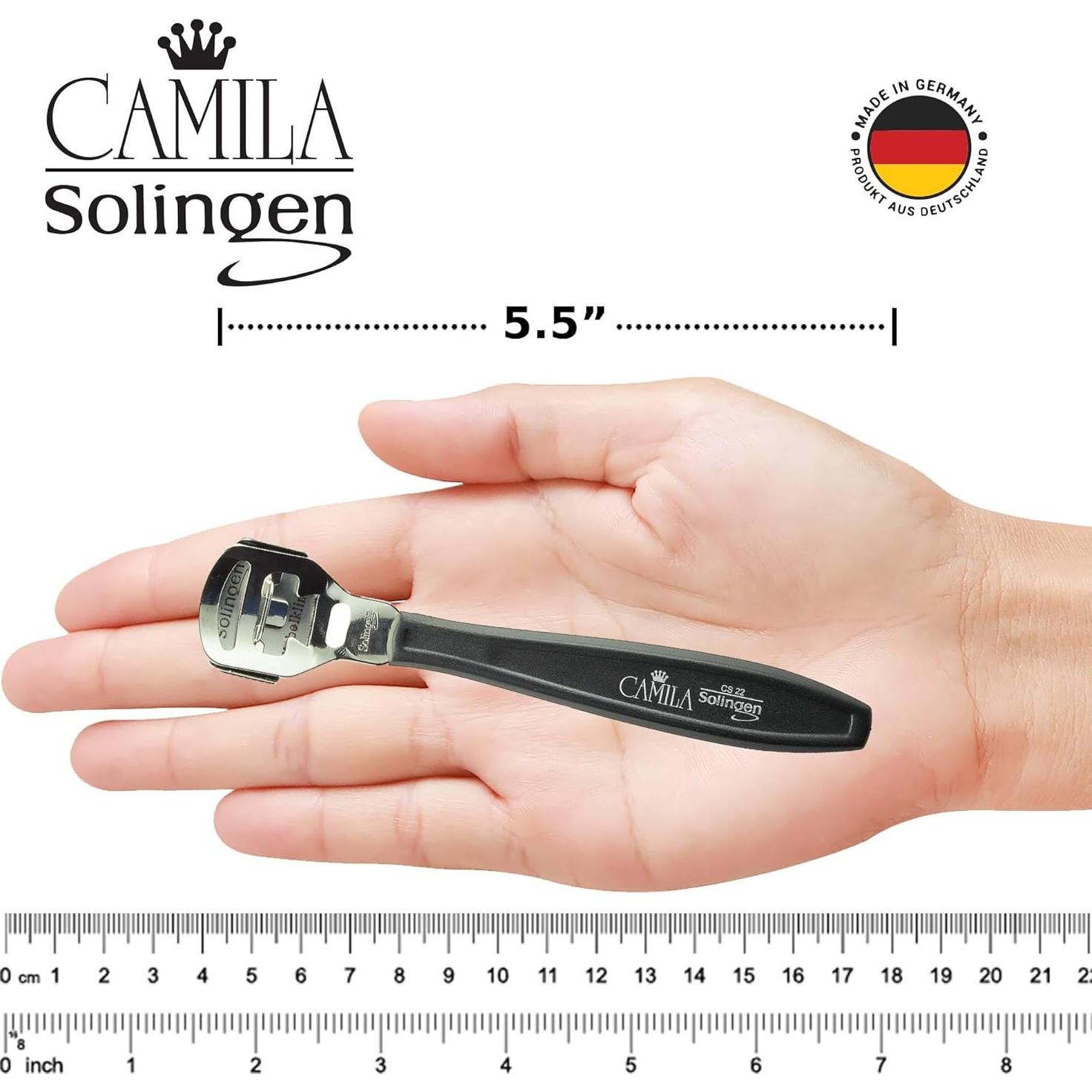 Removedor de Callos Corn Plane Camila Solingen con 10 Cuchillas