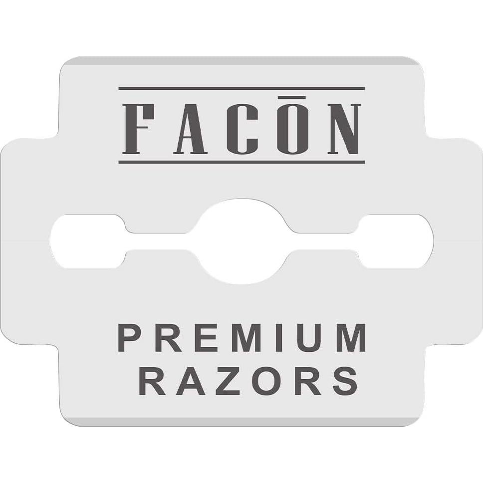 Cuchillas de Repuesto Facón Platinum Acero Inoxidable 50 Unidades