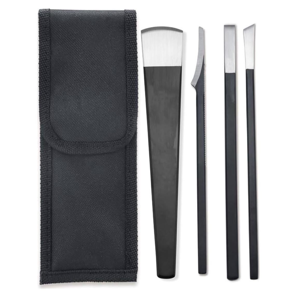 Juego de Cuchillos para Pedicura 4 Piezas WenTigDY