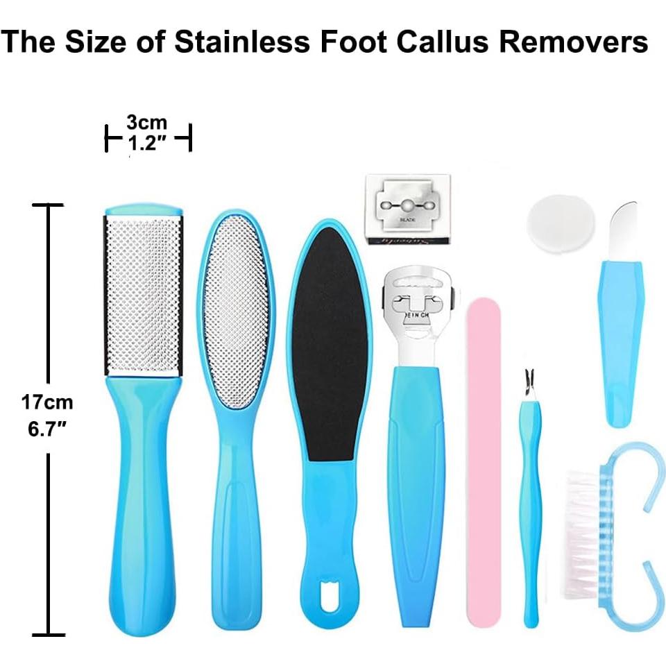 Kit de Removedores de Callos y Cortadores de Uñas SUPTEC
