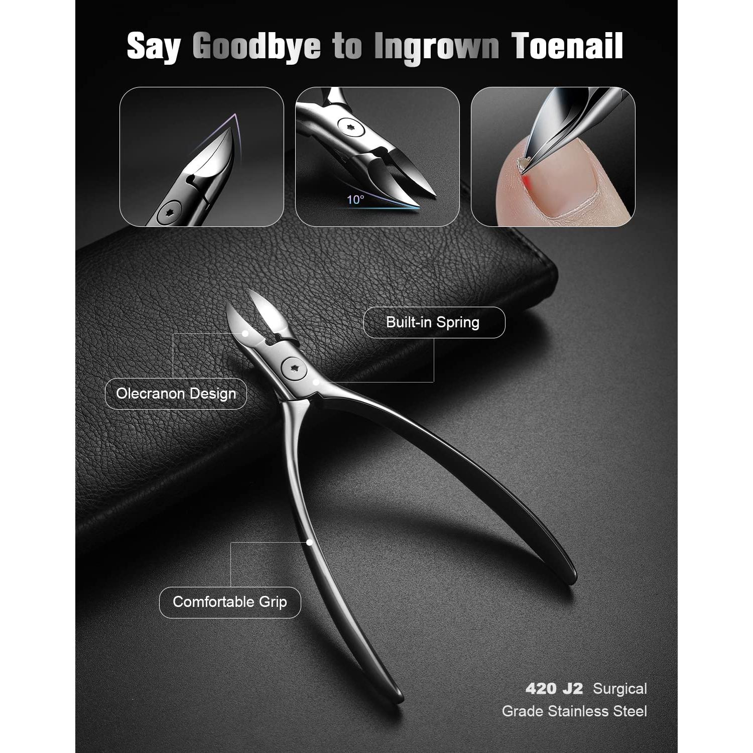 Kit de Pedicura Profesional FERYES 7PCS - Cuchillos Afilados