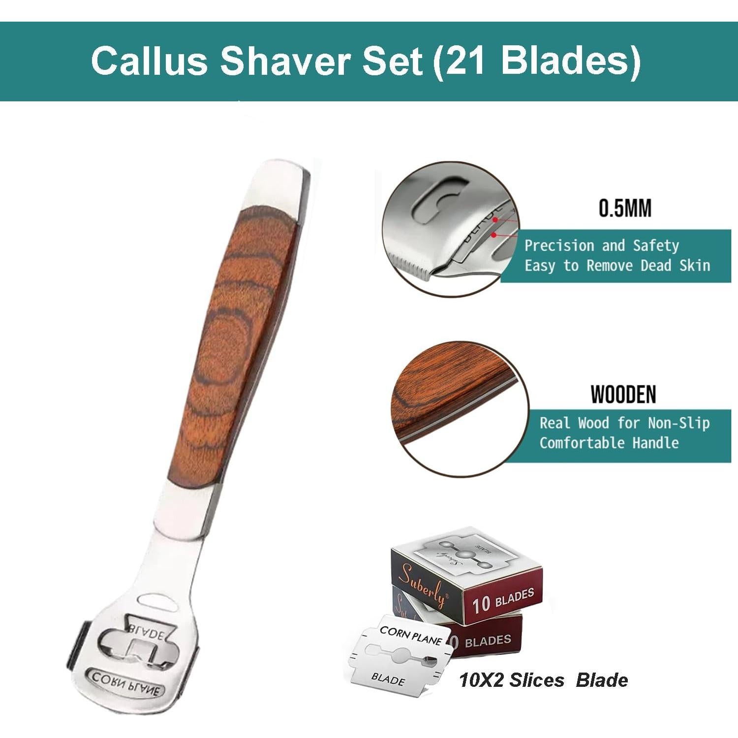 Kit de Cuidado de Pies 29PCS CHICREEN - Acero Inoxidable