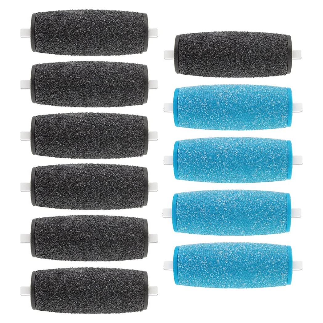 Paquete de 11 Cabezales de Repuesto Amope Pedi - Grano Extra Grueso y Regular