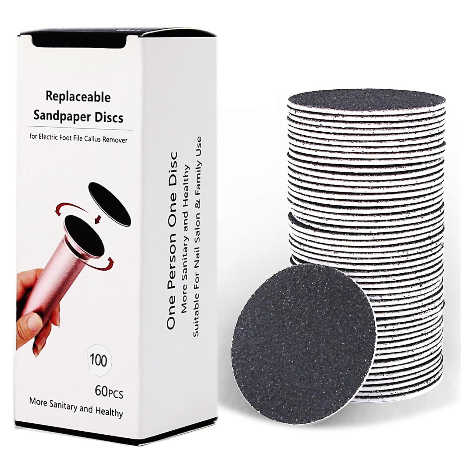 60 Discos de Lija Reemplazables I·B·N G para Lima Eléctrica 100 Grano