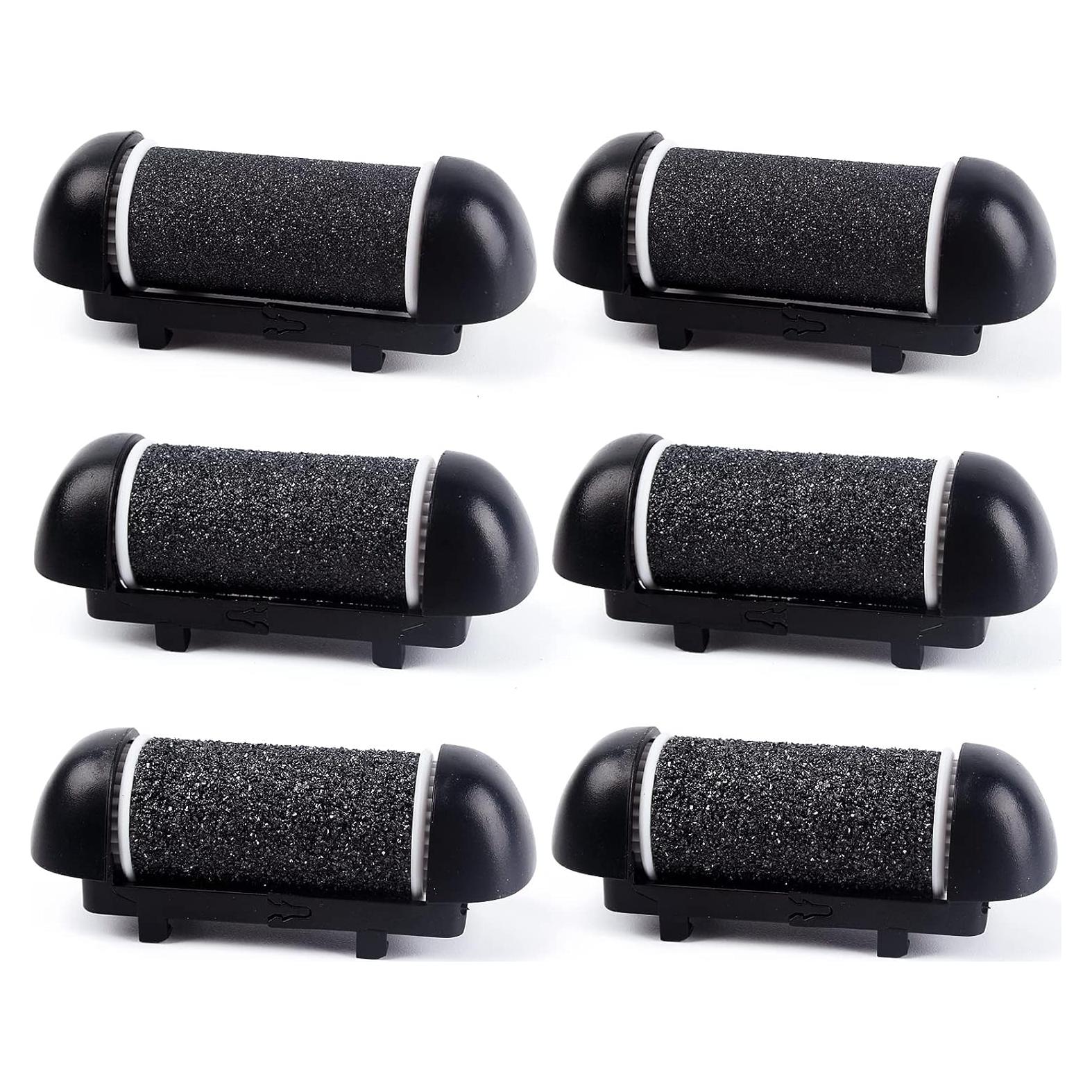 6 Piezas Cabezal de Rodillo Reemplazo Shizhou para Pedicura