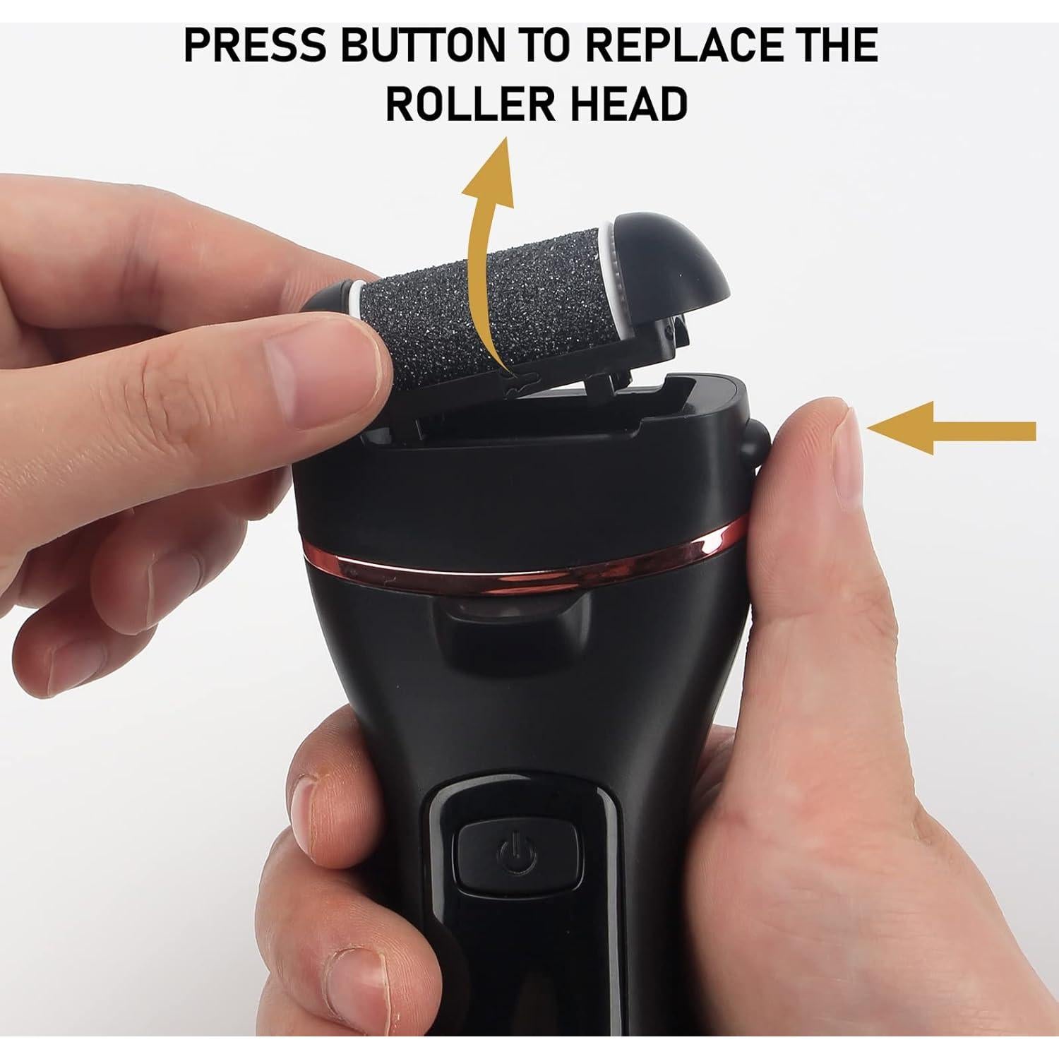 6 Piezas Cabezal de Rodillo Reemplazo Shizhou para Pedicura