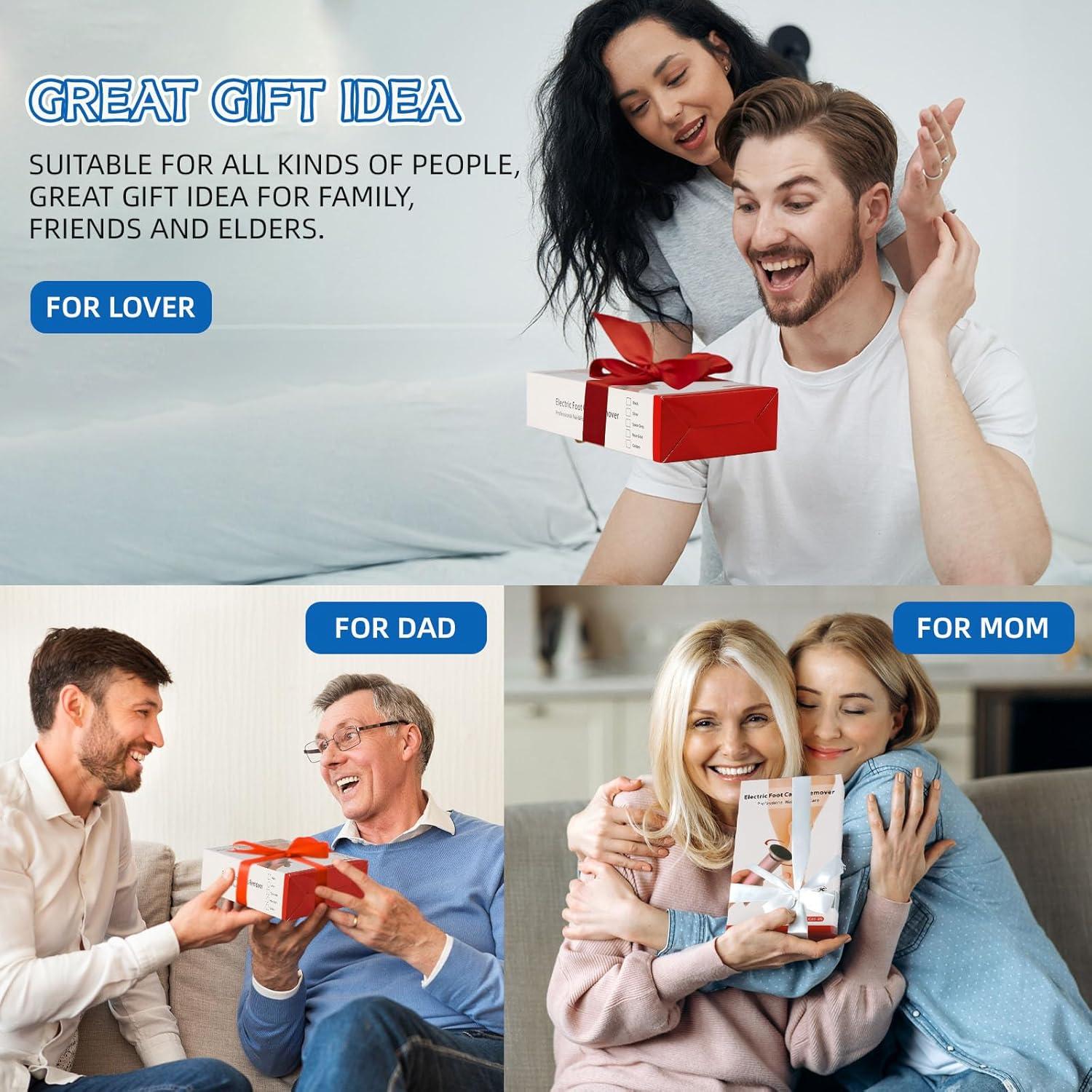 Lima Eléctrica para Pies HOVGN - Removedor de Callos, 60 Discos