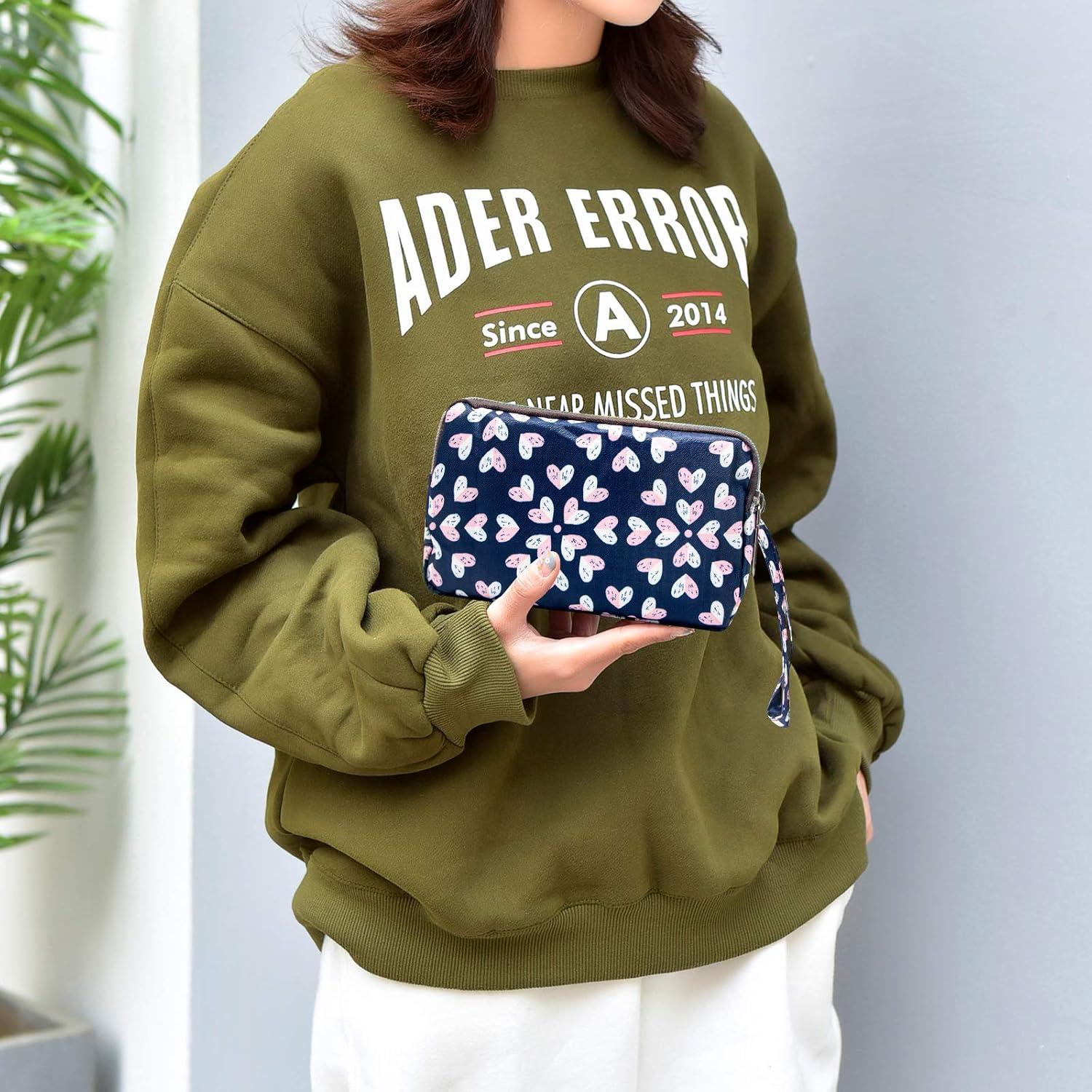 Cartera de Muñeca BIAOTIE Impermeable de Nylon F-13