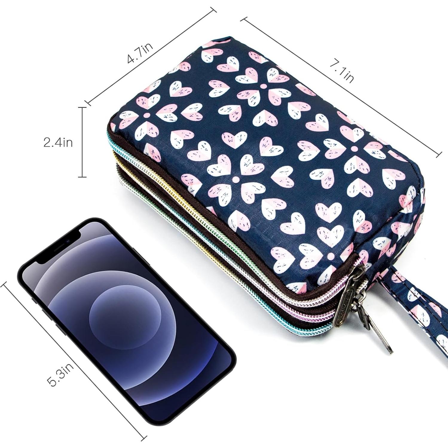 Cartera de Muñeca BIAOTIE Impermeable de Nylon F-13