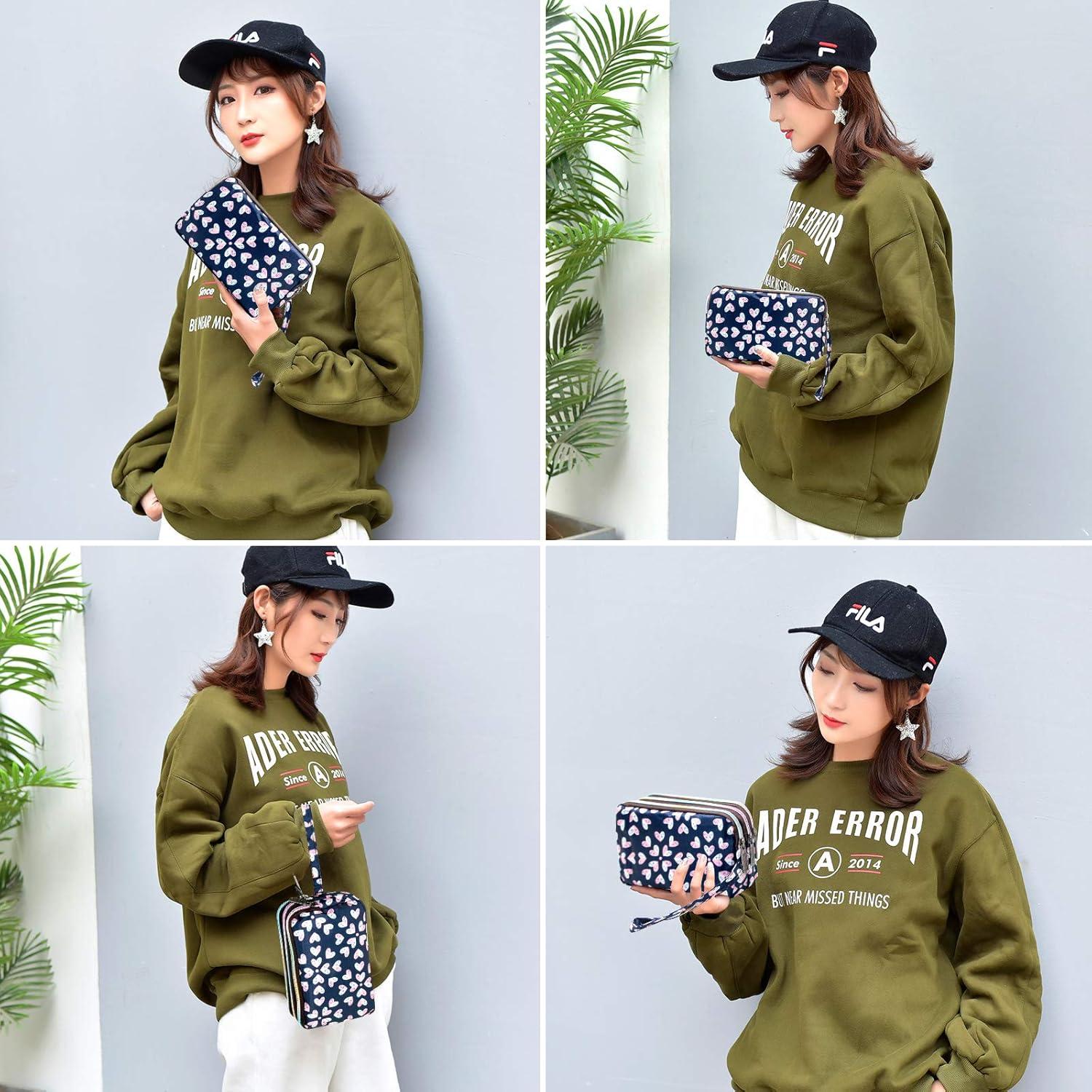 Cartera de Muñeca BIAOTIE Impermeable de Nylon F-13