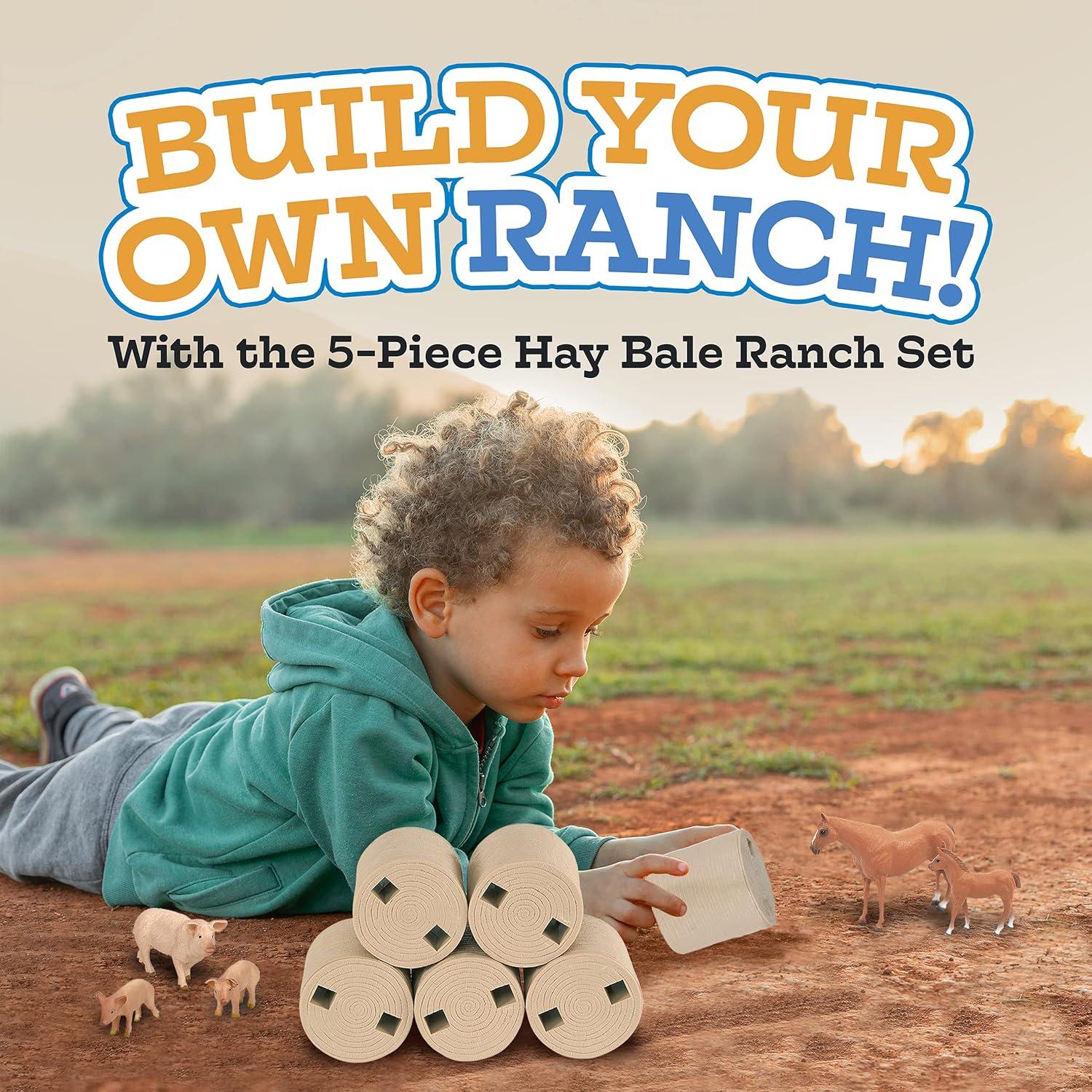 Conjunto de Pacas de Heno 5 Piezas Big Country Toys