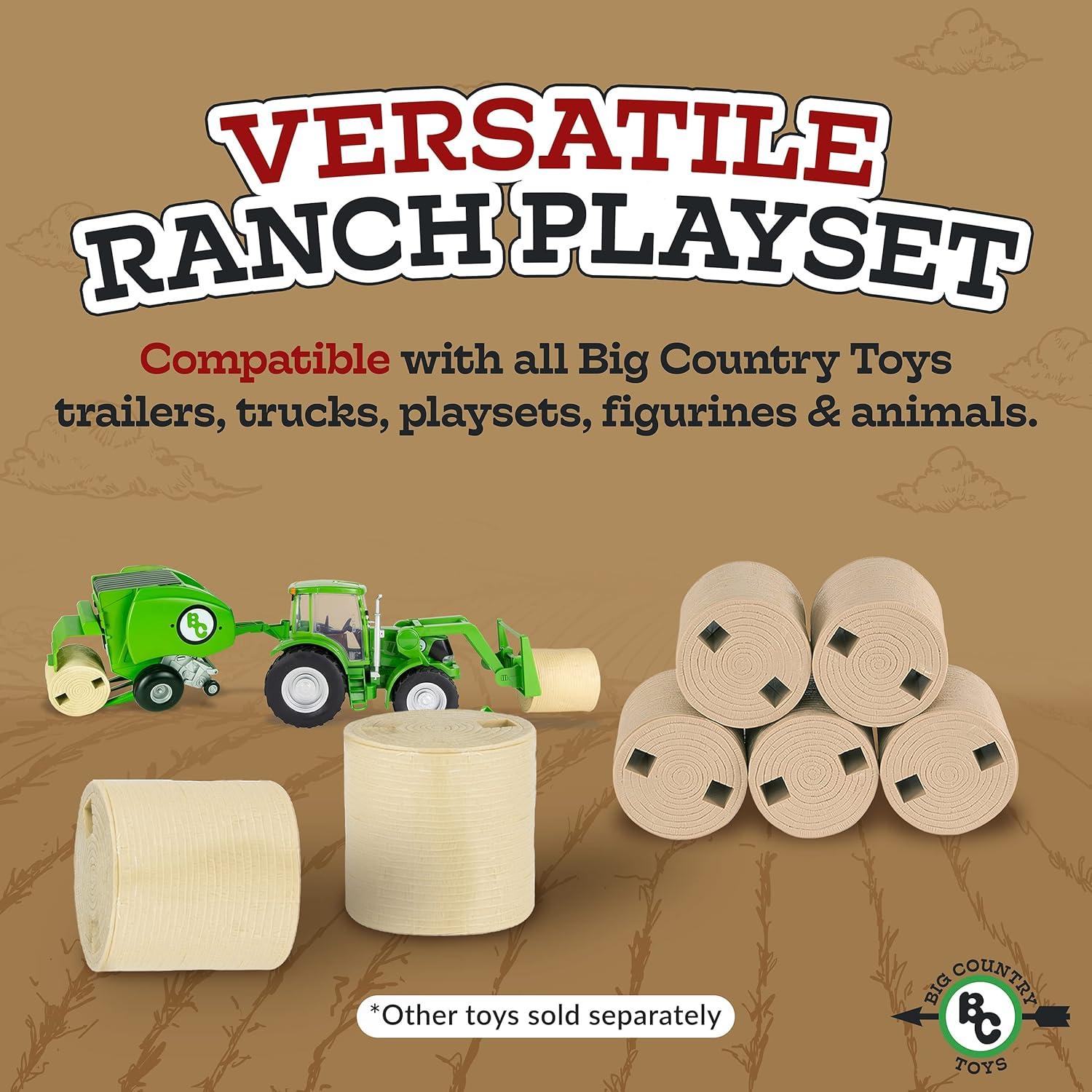 Conjunto de Pacas de Heno 5 Piezas Big Country Toys