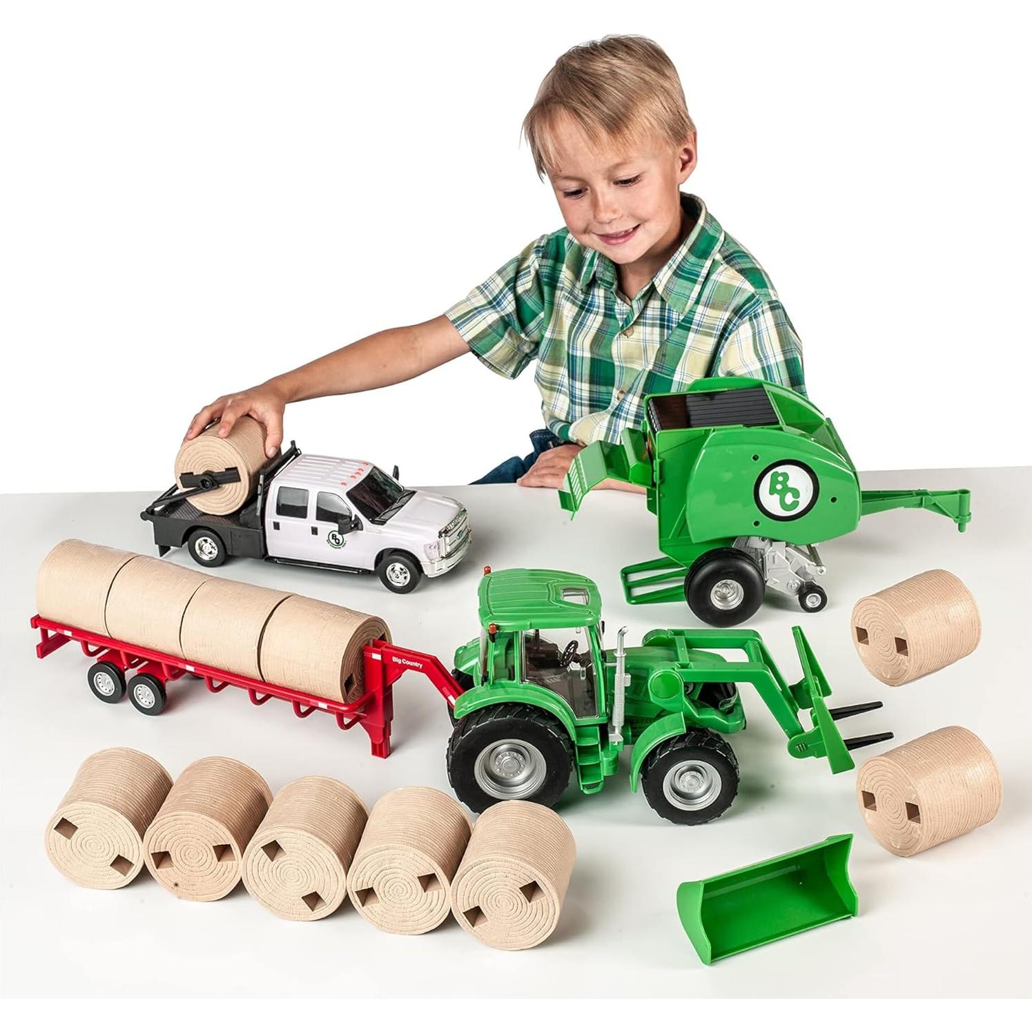 Set de Heno de 17 Piezas Big Country Toys - Juguetes de Granja