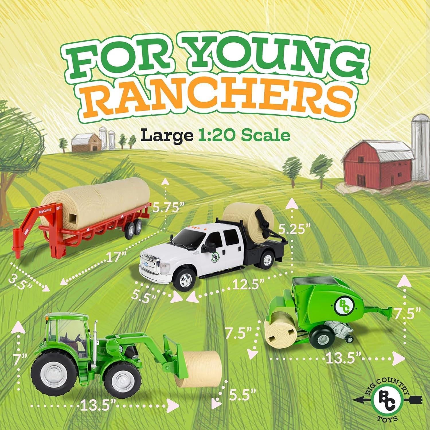 Set de Heno de 17 Piezas Big Country Toys - Juguetes de Granja