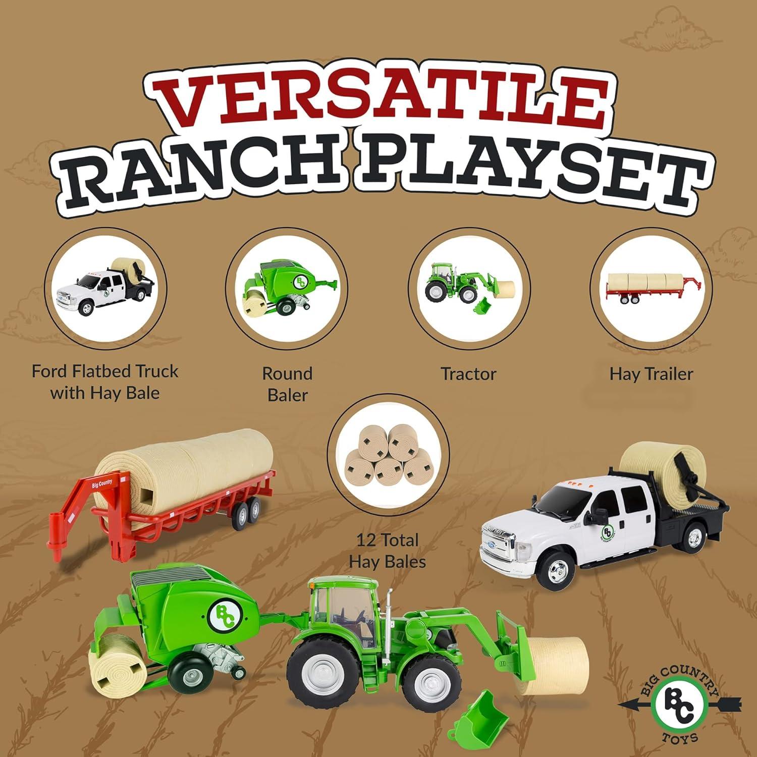 Set de Heno de 17 Piezas Big Country Toys - Juguetes de Granja