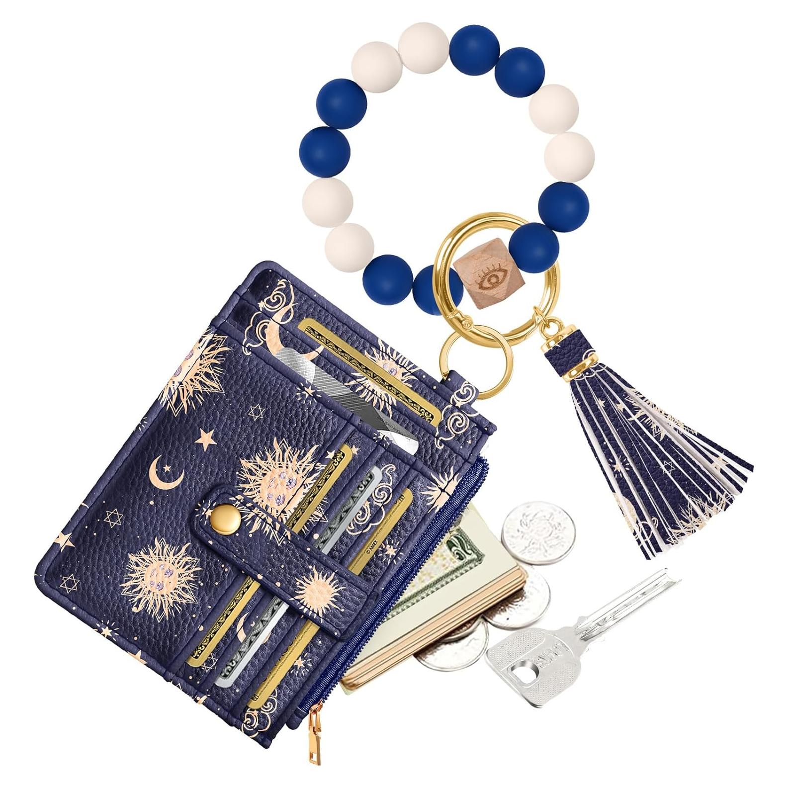 Billetera Bistup para Mujeres con Llavero y RFID - Diseño Compacto