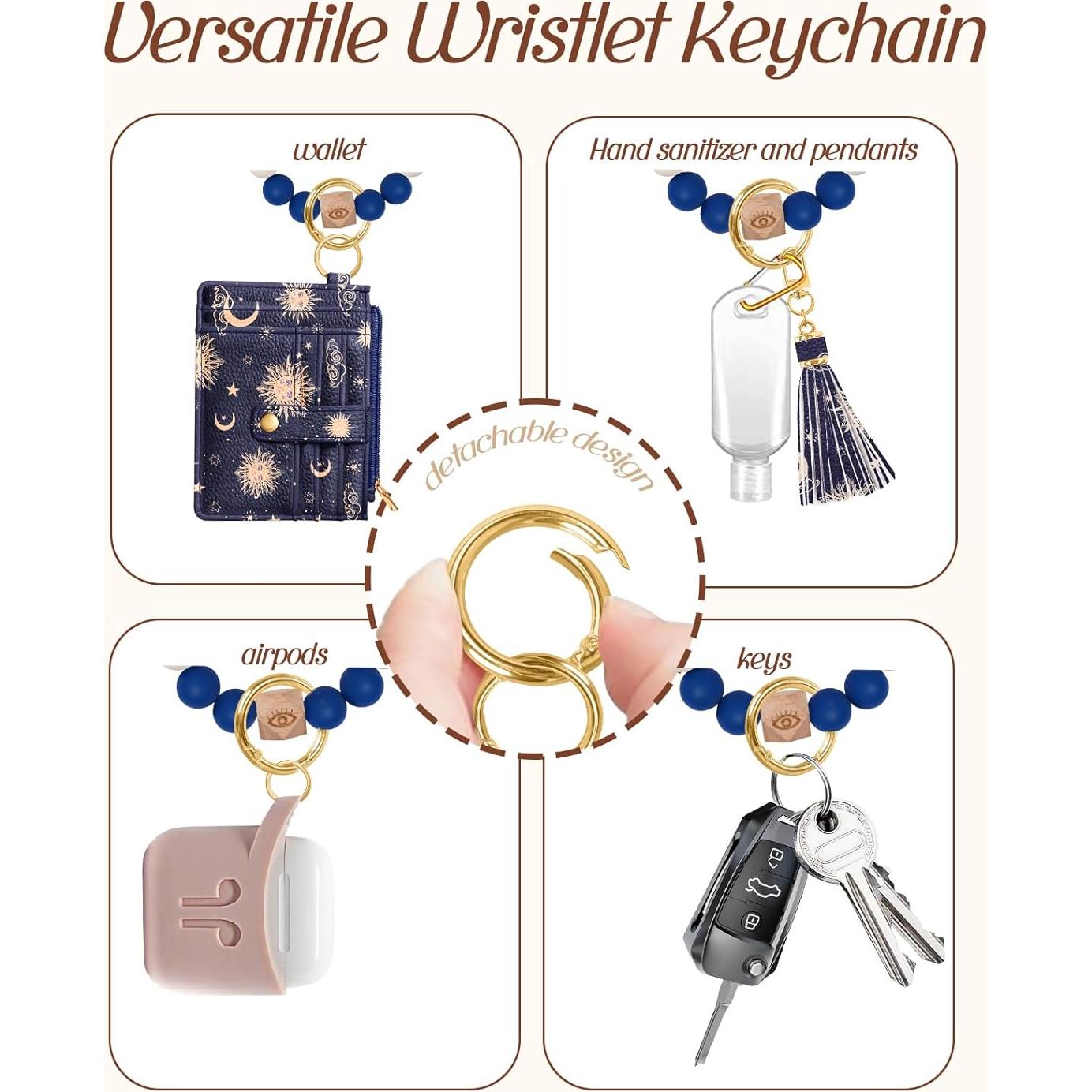 Billetera Bistup para Mujeres con Llavero y RFID - Diseño Compacto