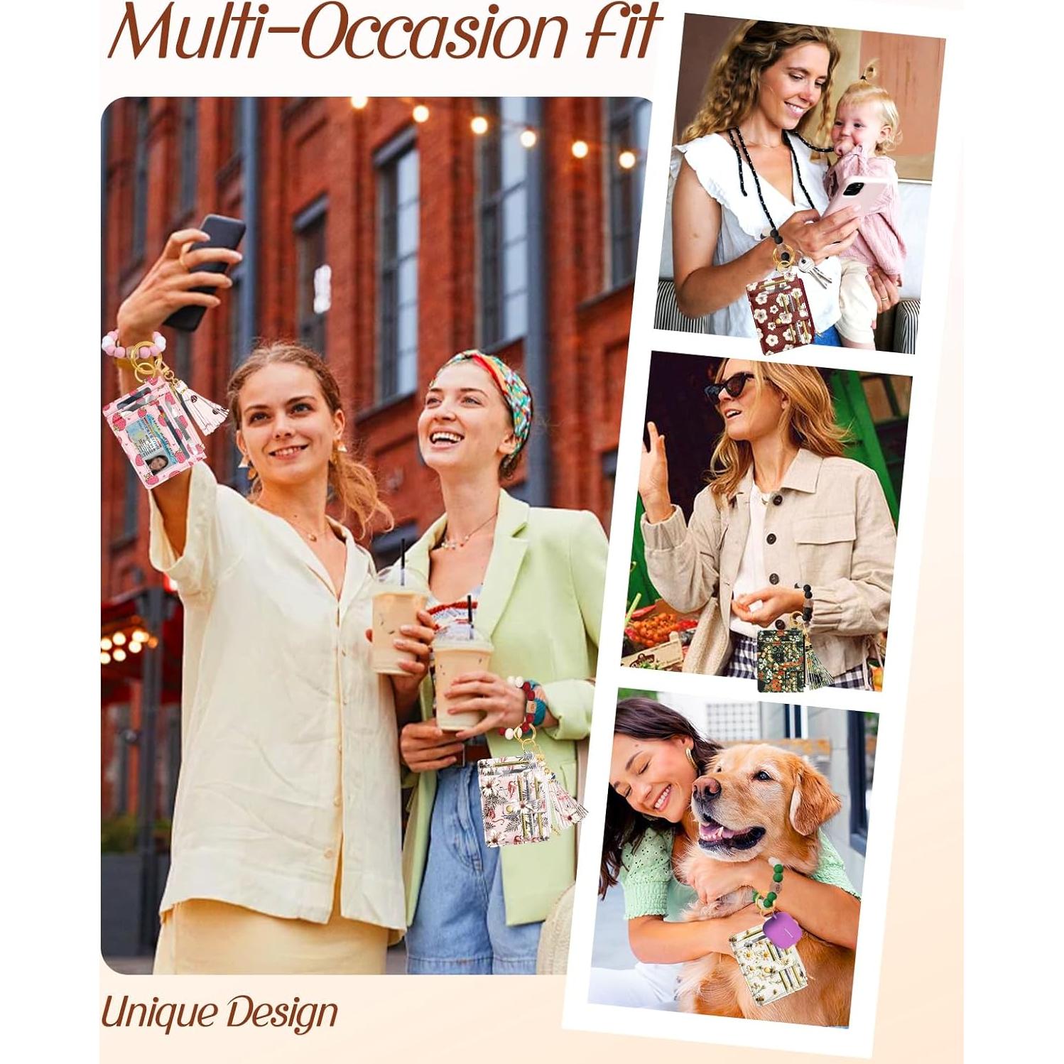 Billetera Bistup para Mujeres con Llavero y RFID - Diseño Compacto